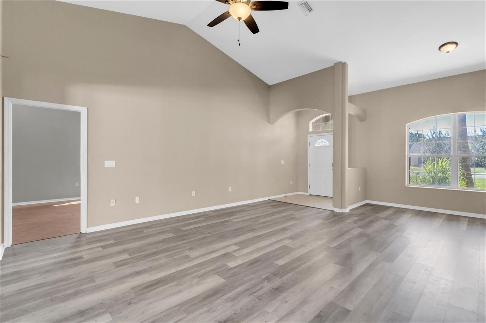 Open floor plan