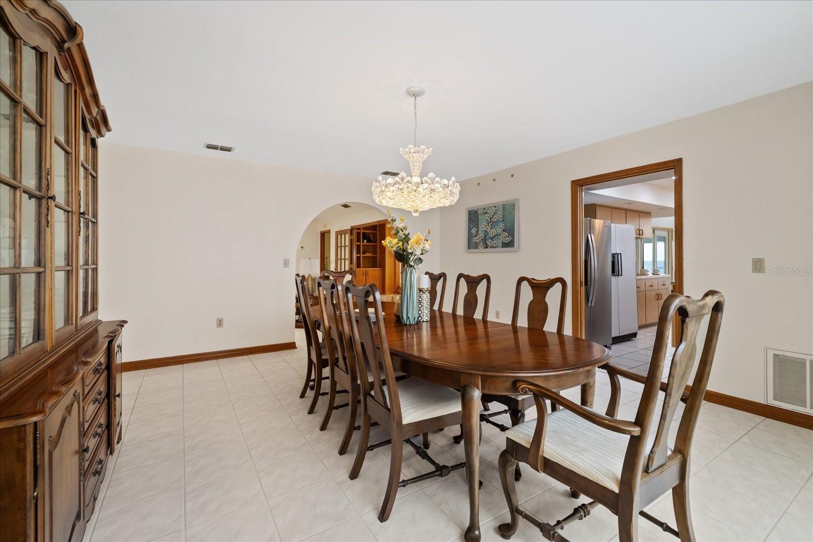 Formal dining room