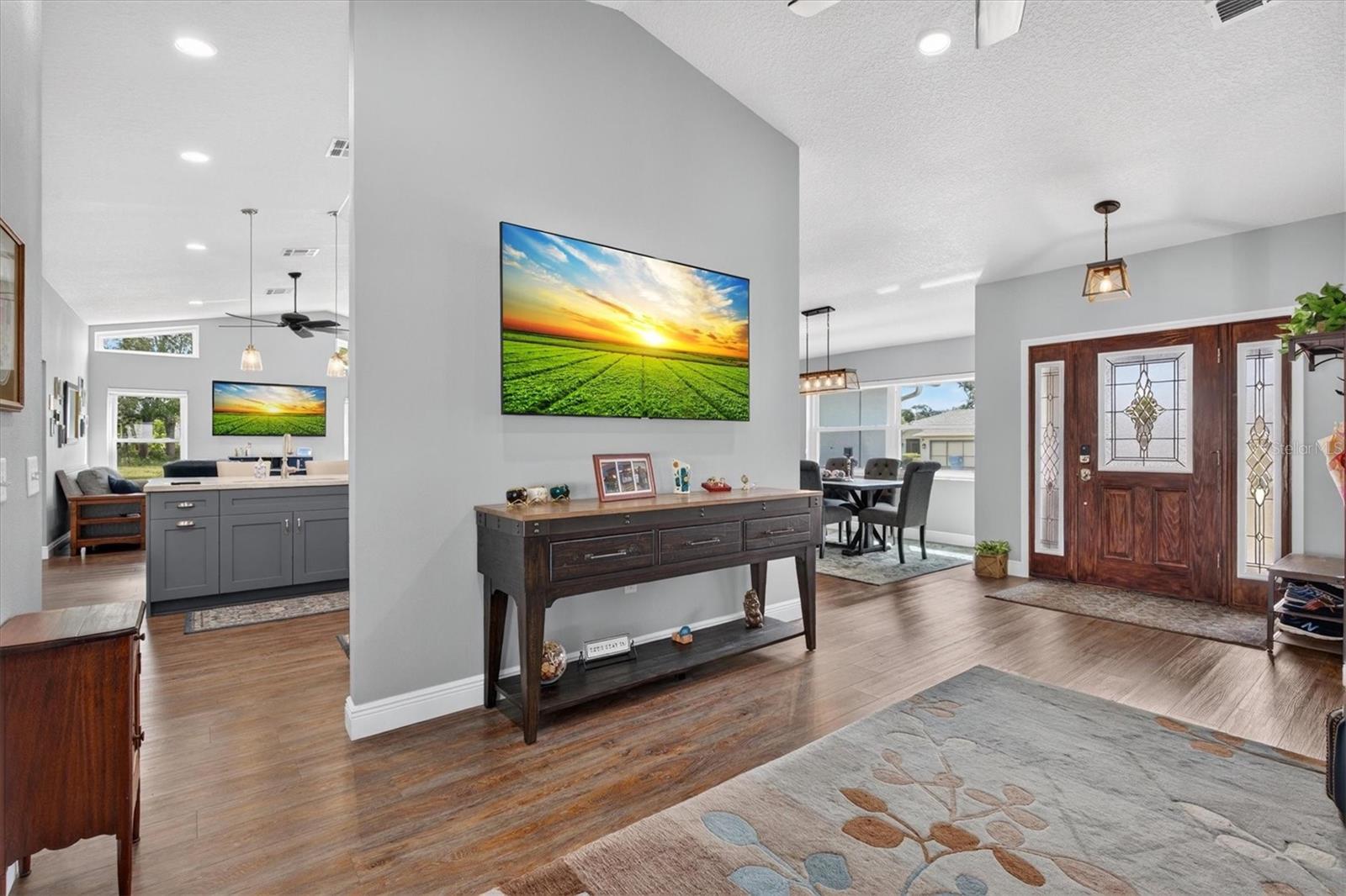 Living Room & Foyer