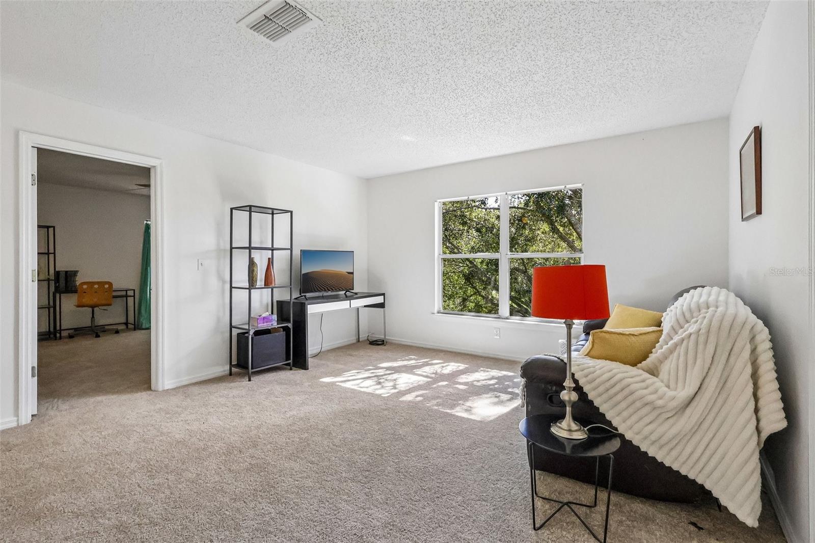 Upstairs loft is your THIRD living space. Leave it messy if needed -- Guests will never know! Vacant and easy to show.