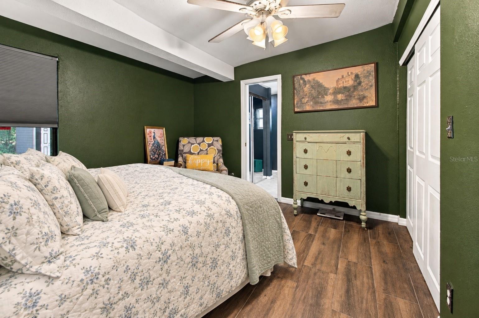 *Bedding swapped with AI to stage image*