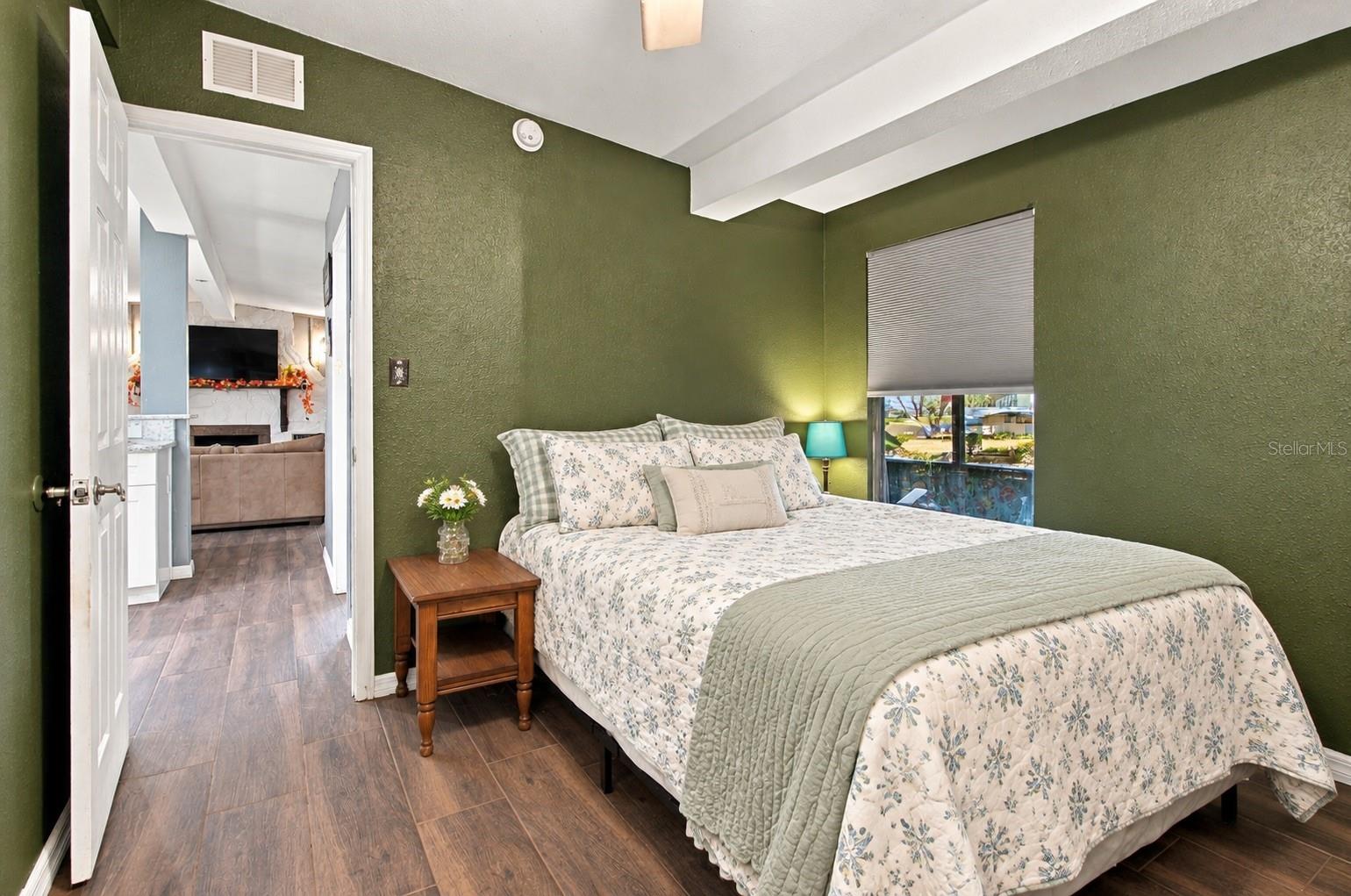 *Bedding swapped with AI to stage image*