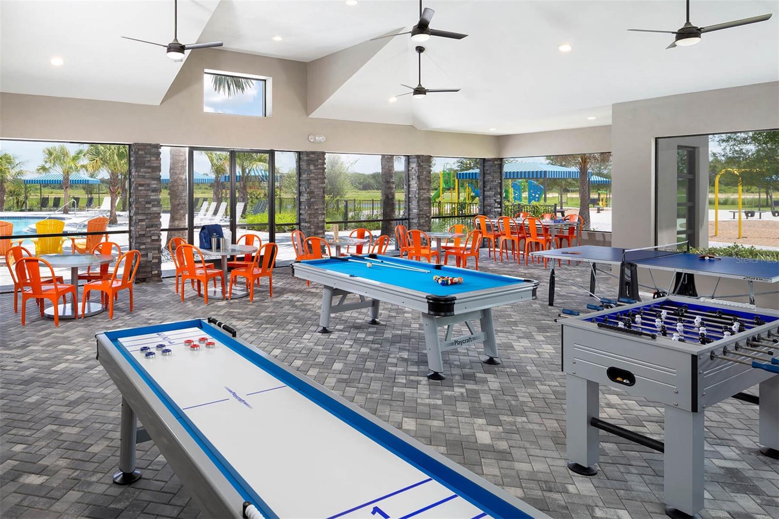 Brightwood Pavilion Game Room