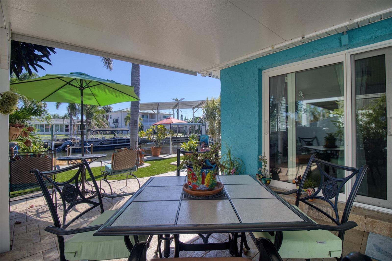 Covered patio