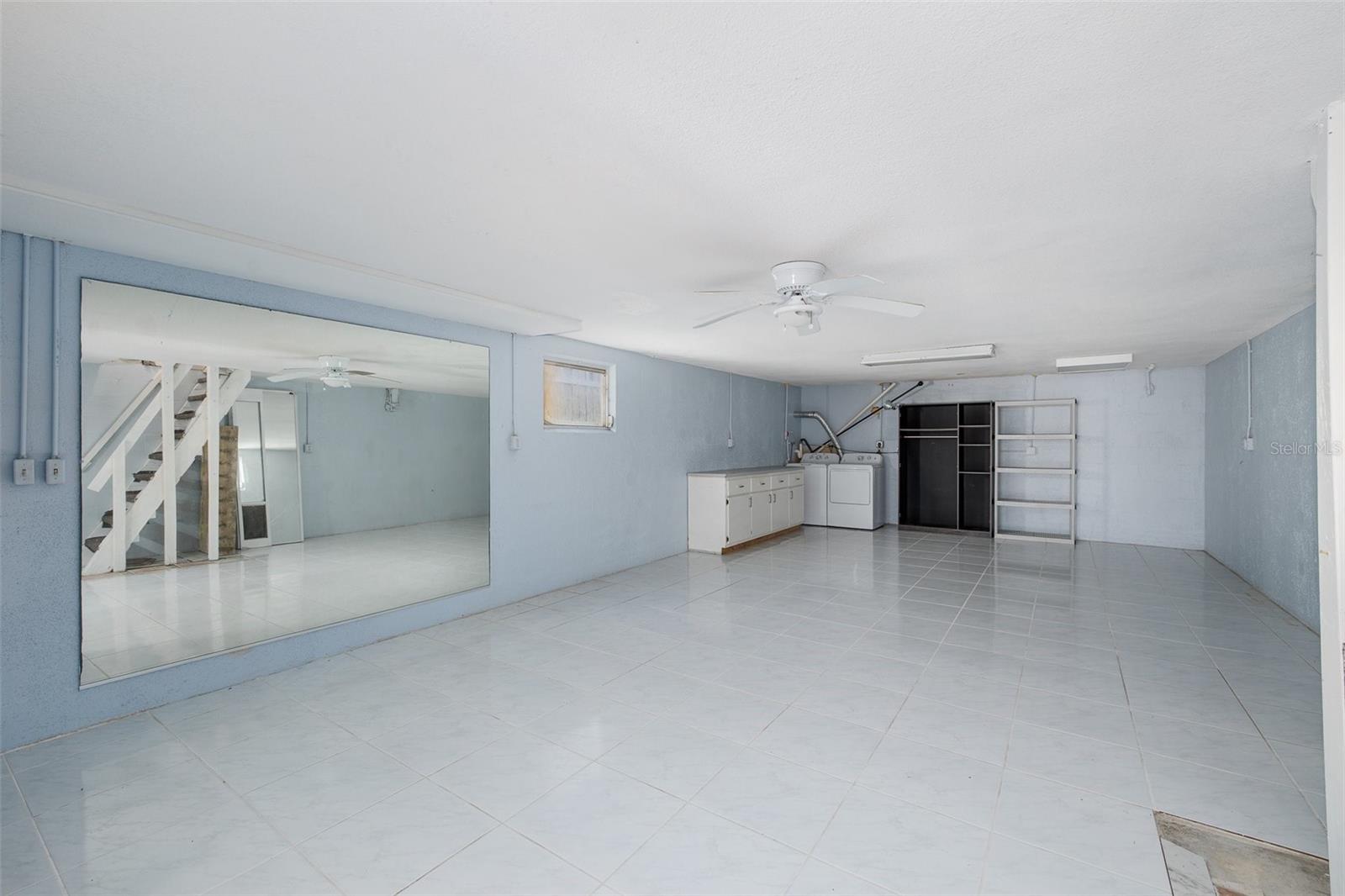 Lower level flex spacewith full bathroom