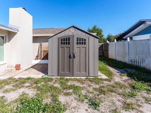 Extra storage shed