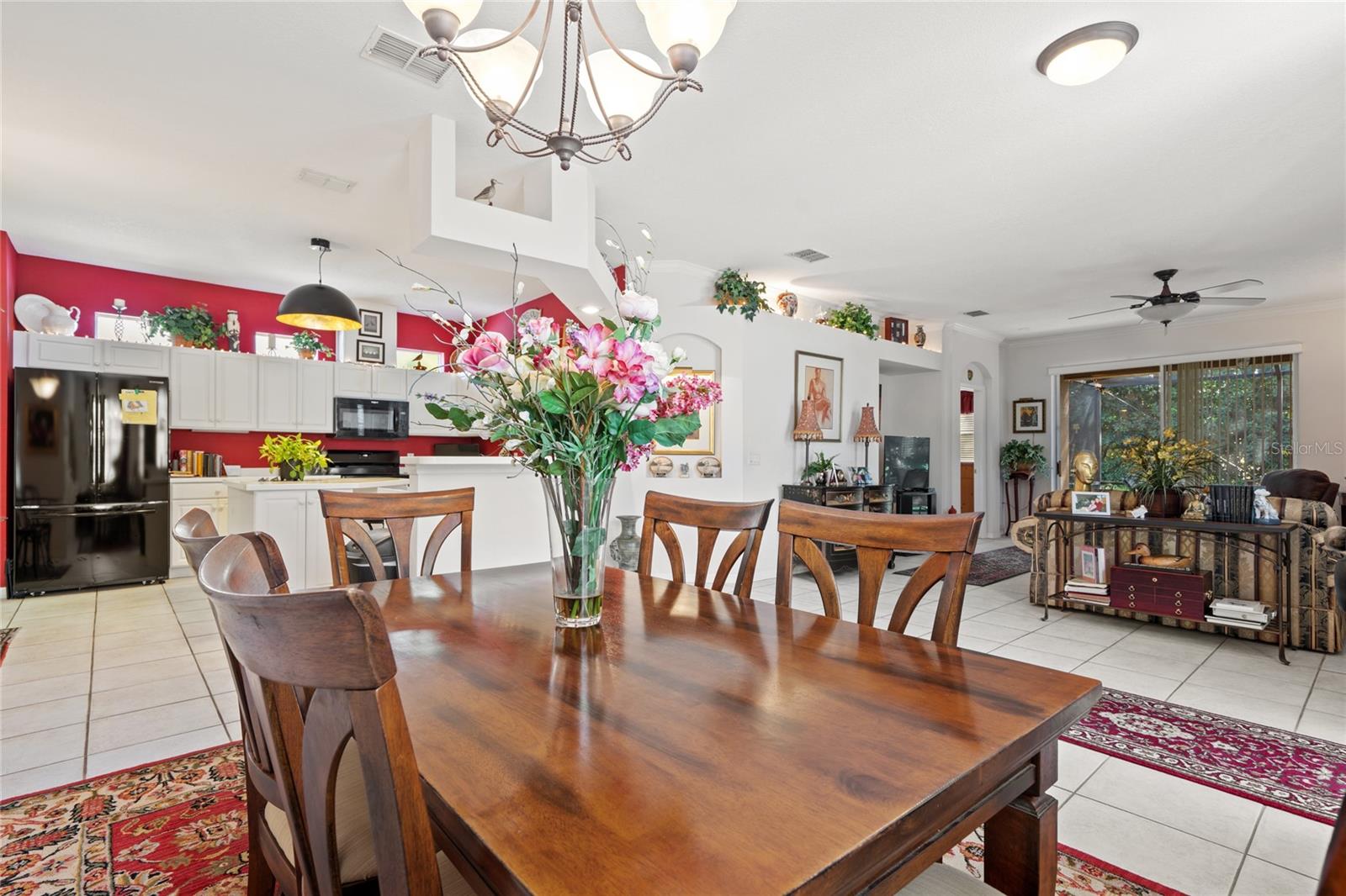 DINING ROOM AND KITCHEN