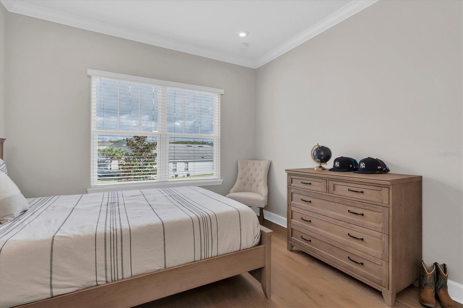Bright Secondary Bedroom View