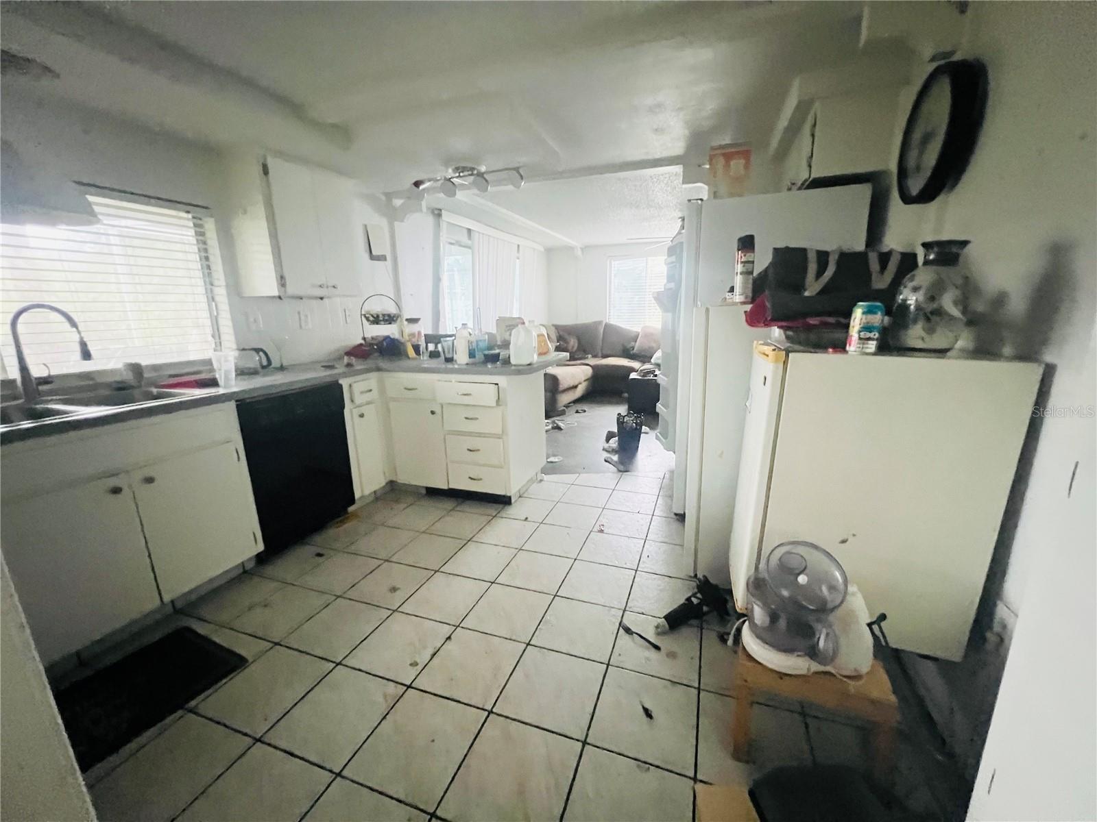 KITCHEN VIEW FROM DINING AREA
