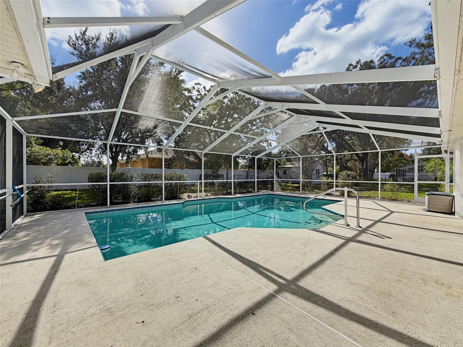 Amazing HEATED saltwater pool.