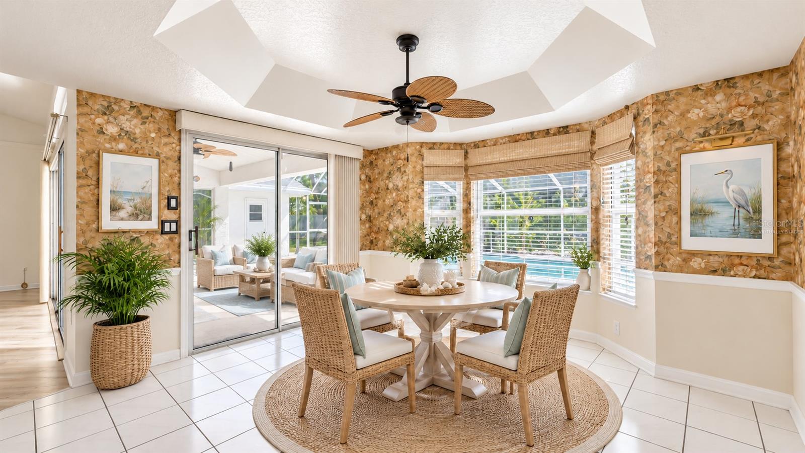 Yep, even this breakfast room is quite large! (virtually staged)
