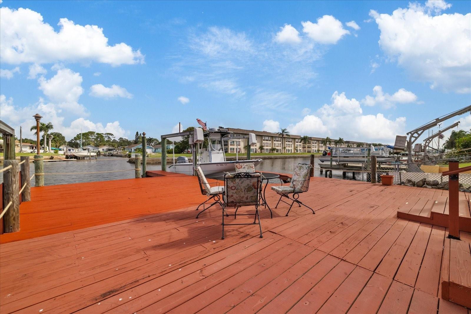 WIDE North Channel views from back deck