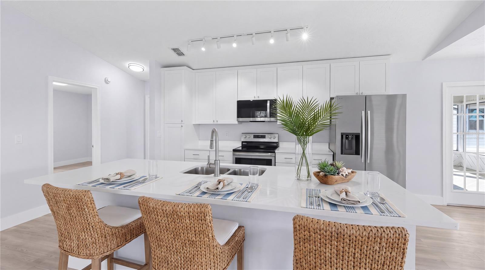 Virtually Staged Kitchen
