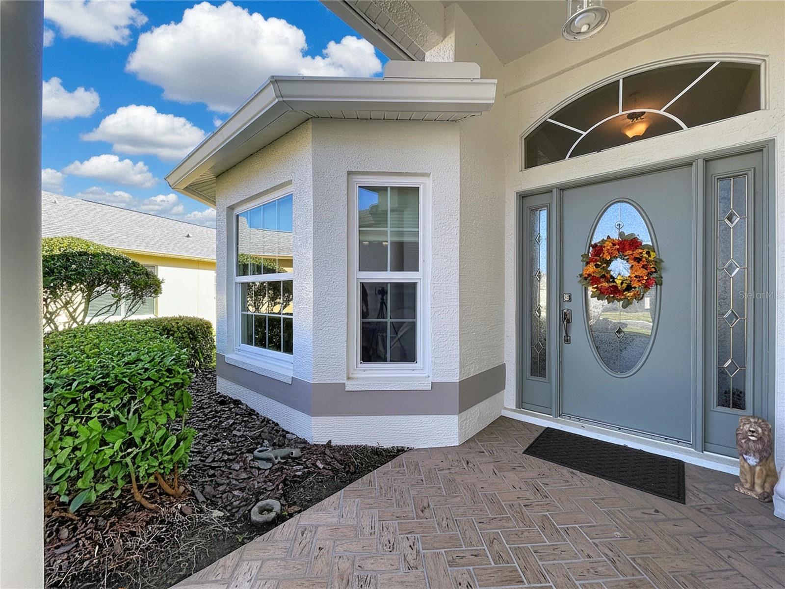 Entrance is welcoming Entrance is welcoming