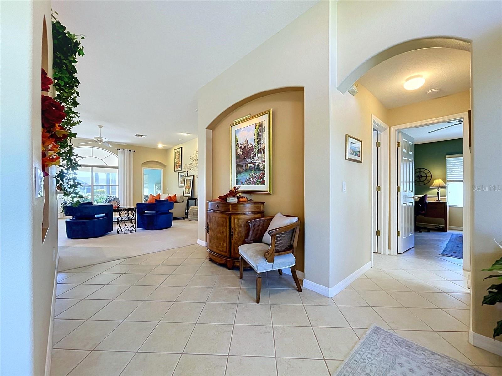 Open to a beautiful great room Open to a beautiful great room