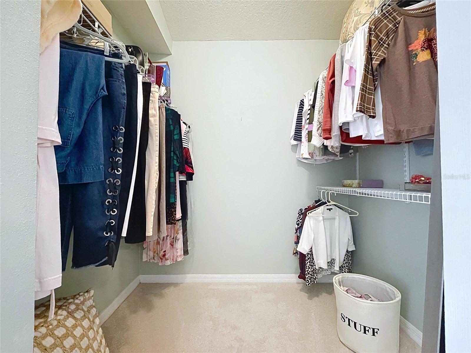 Walk-in closet #1