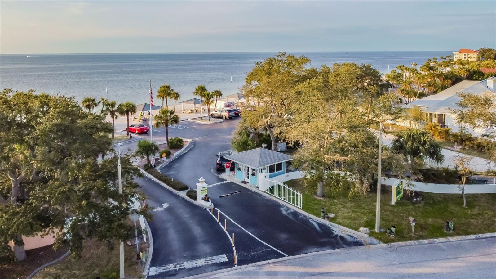 Gulf Harbors - private beach