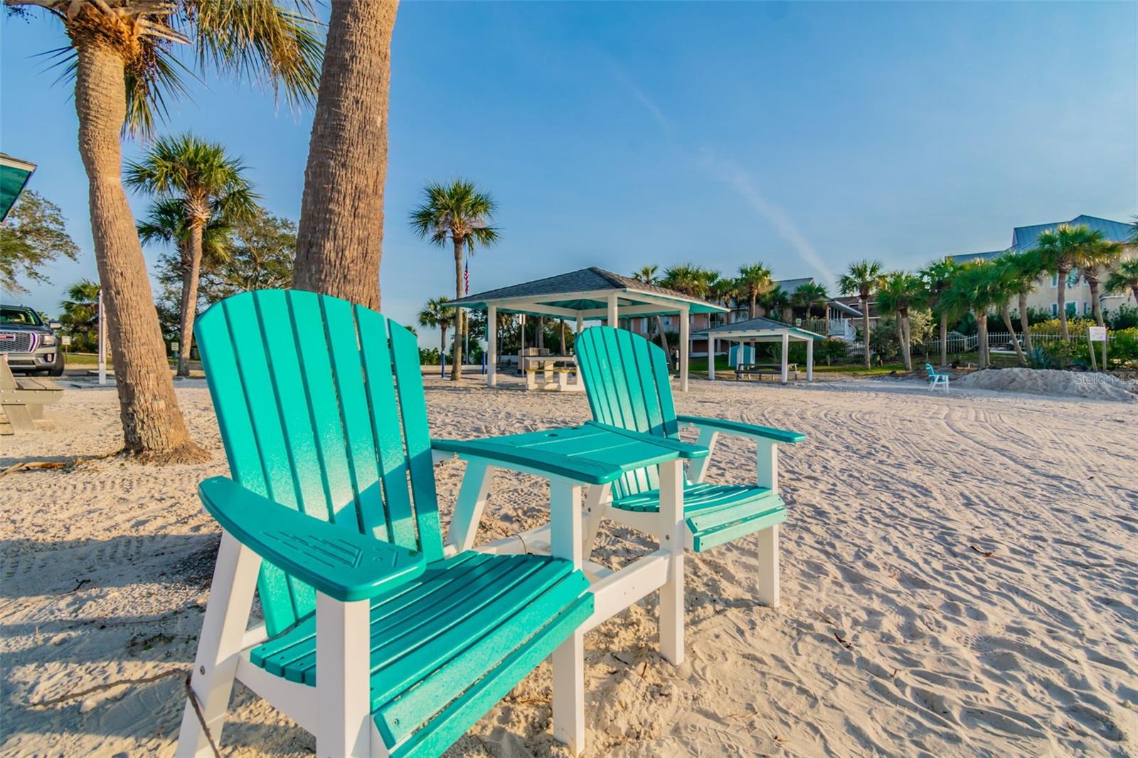 Gulf Harbors - private beach
