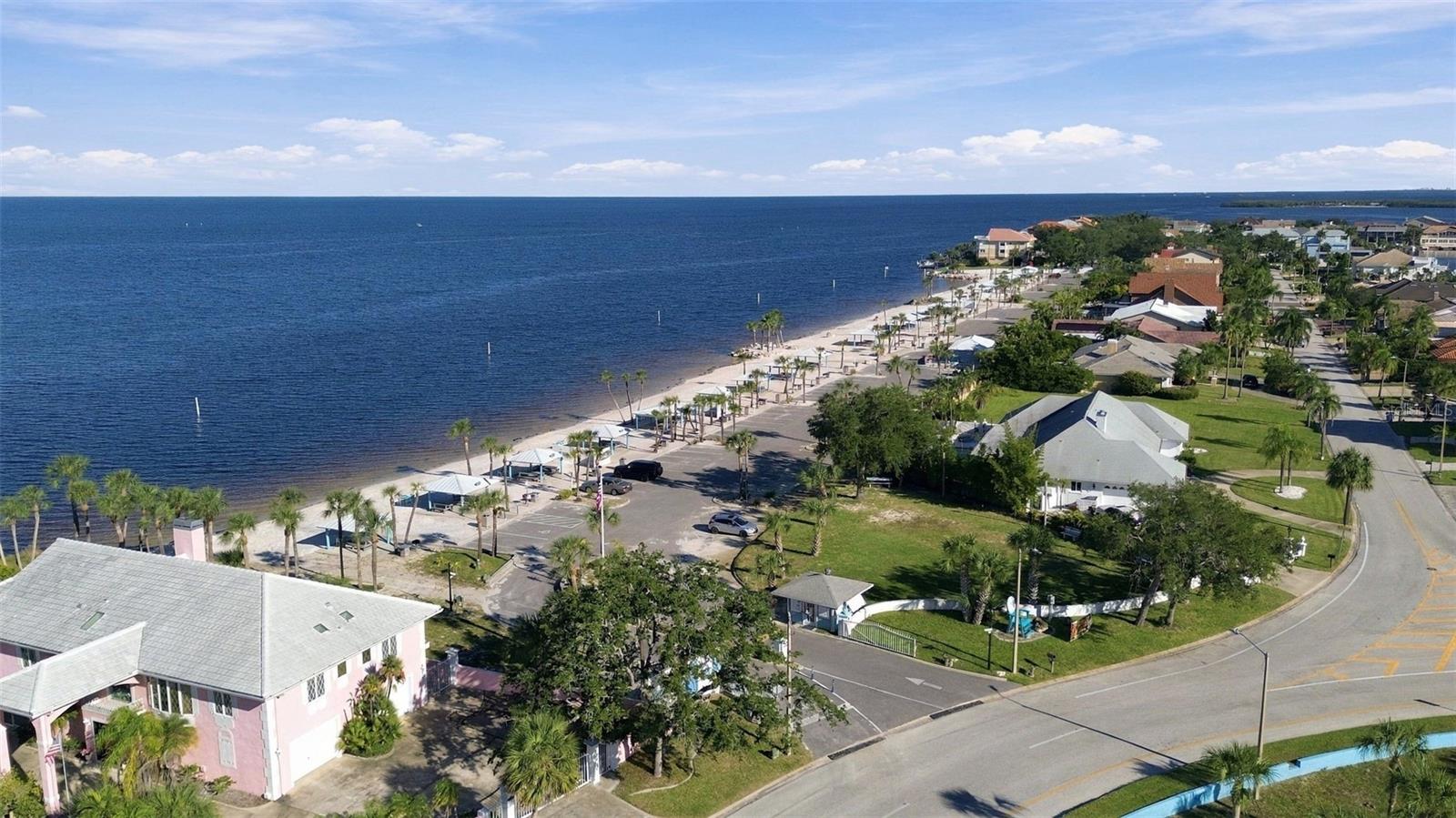 Gulf Harbors - private beach