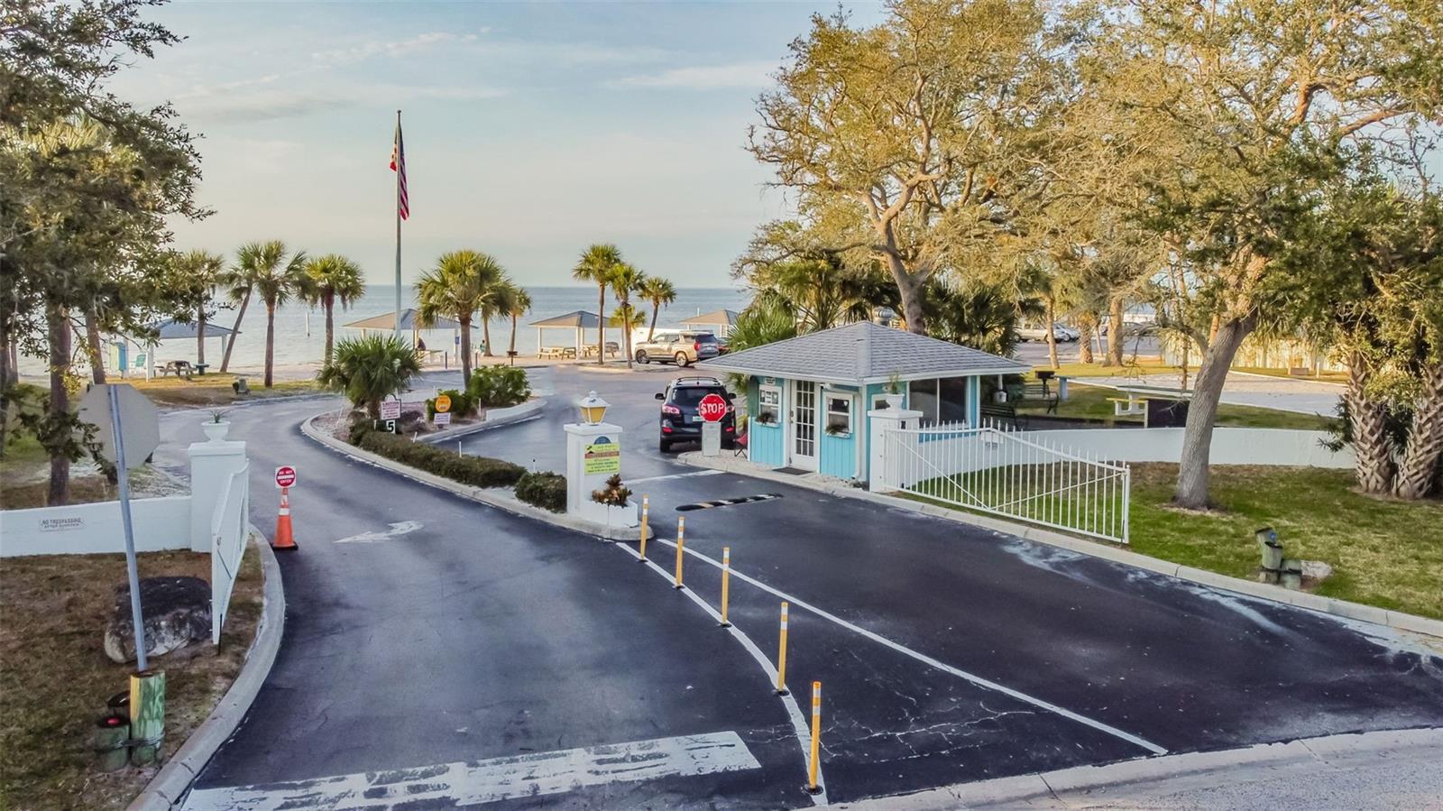 Gulf Harbors - private beach