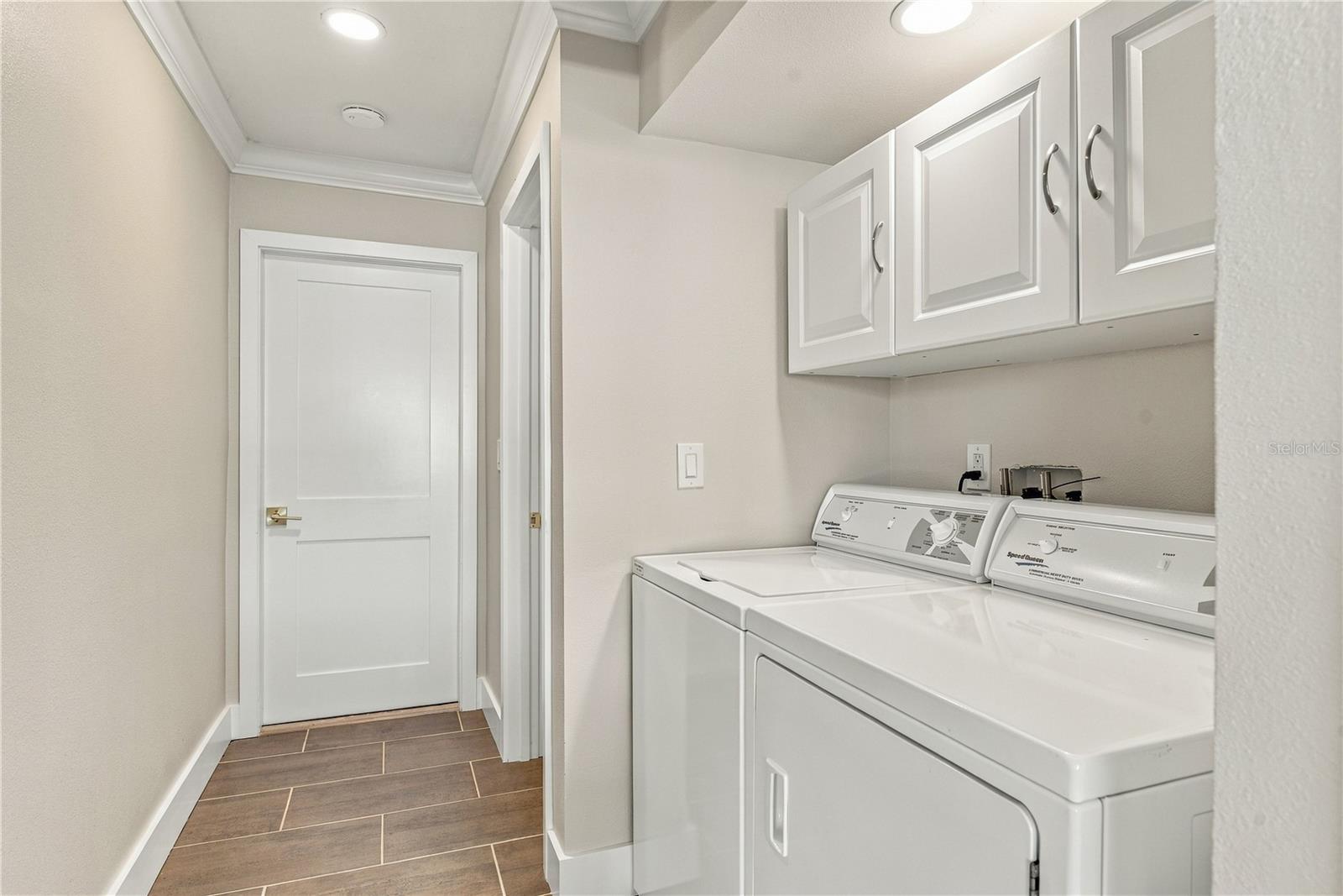 Laundry and 3rd bath area