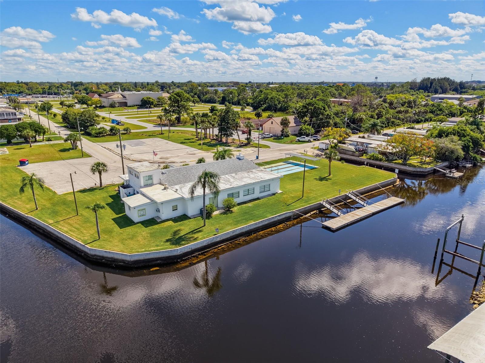 WATERFRONT EVENT CENTER WITH SPACIOUS FLOATING DOCK!