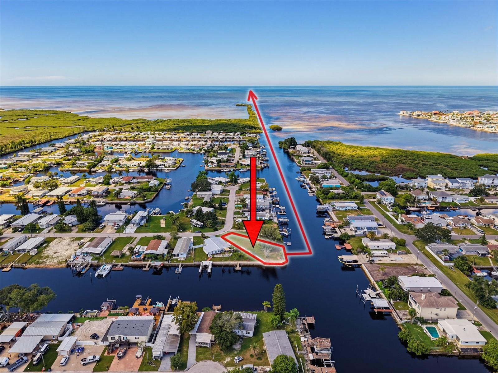 DIRECT GULF ACCESS! Your waterfront dreams begin right here!