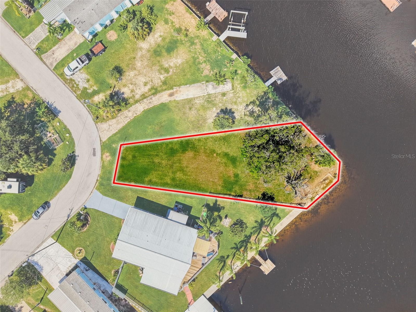 PREVIOUSLY IMPROVED LOT! Public water, sewer, and electric connections were previously installed