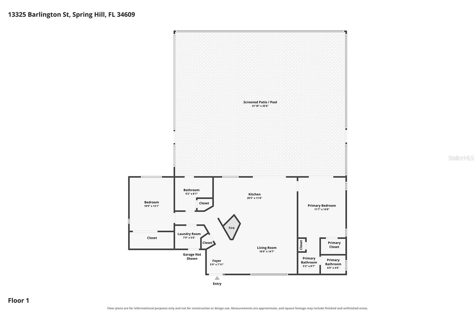 13325 BARLINGTON STREET, Spring Hill, FL 34609