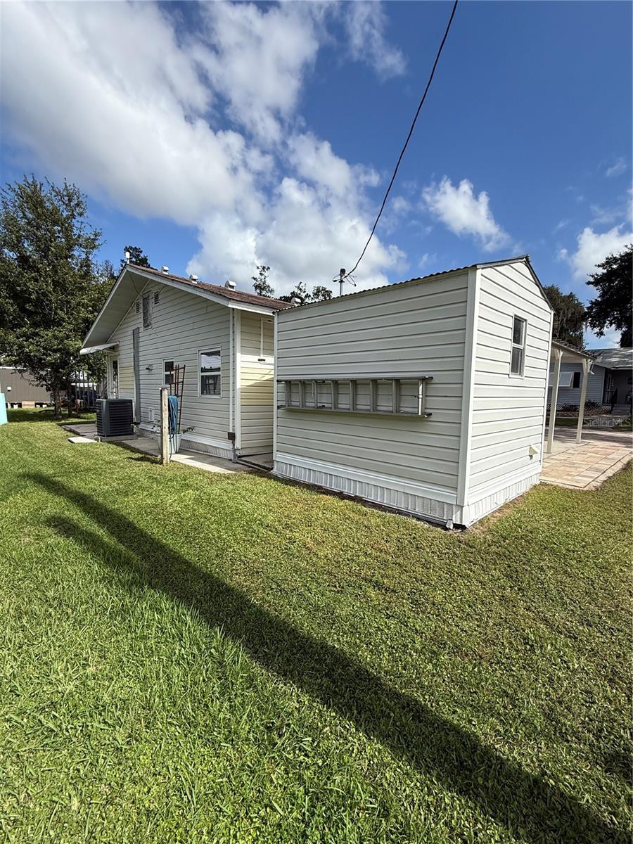 Back of home