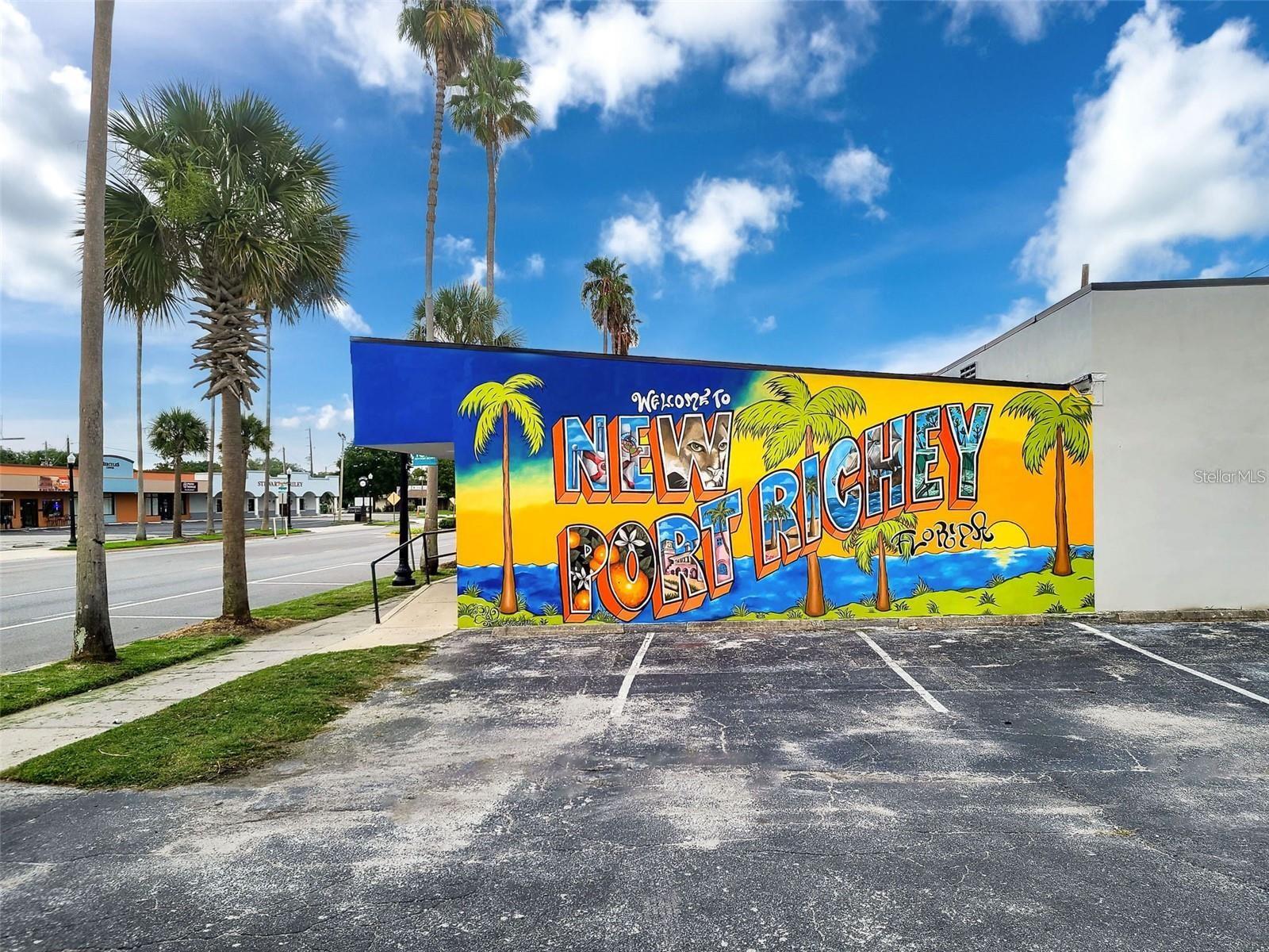 Mural Downtown New Port Richey - Area Community Photo