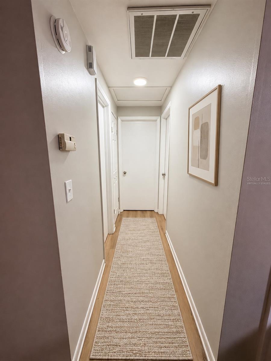 Virtually Staged Hallway