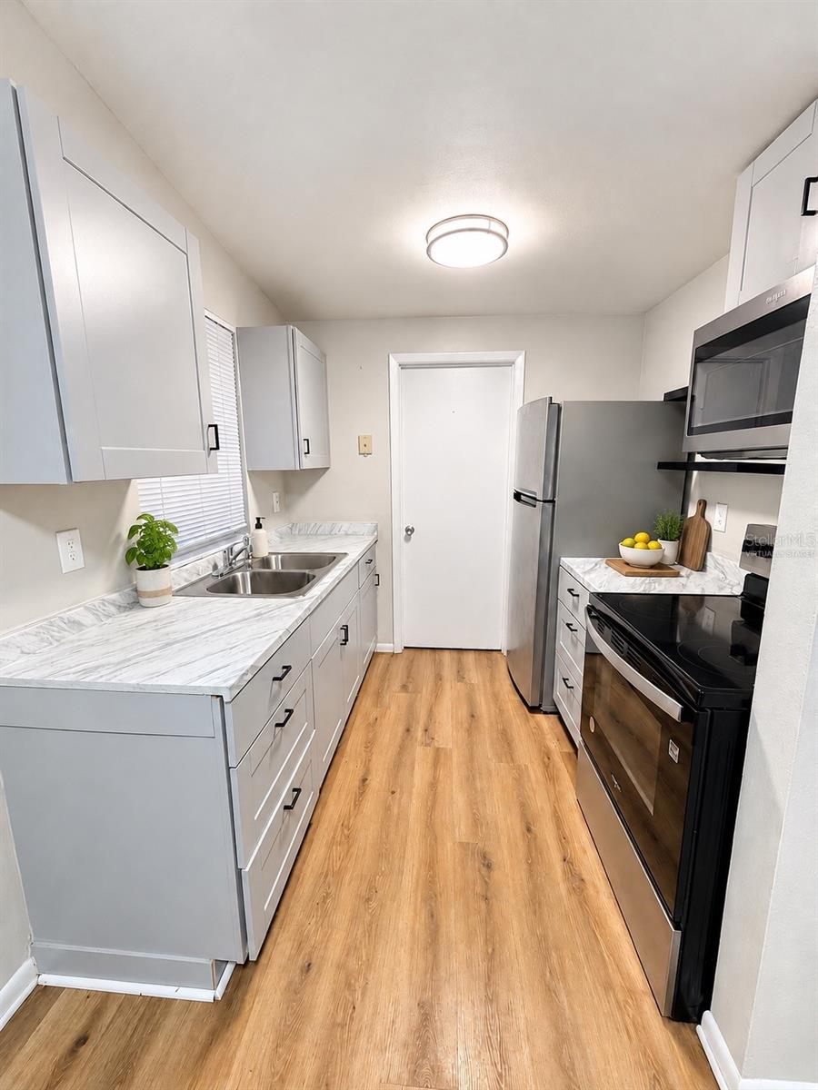 Virtually Staged Kitchen