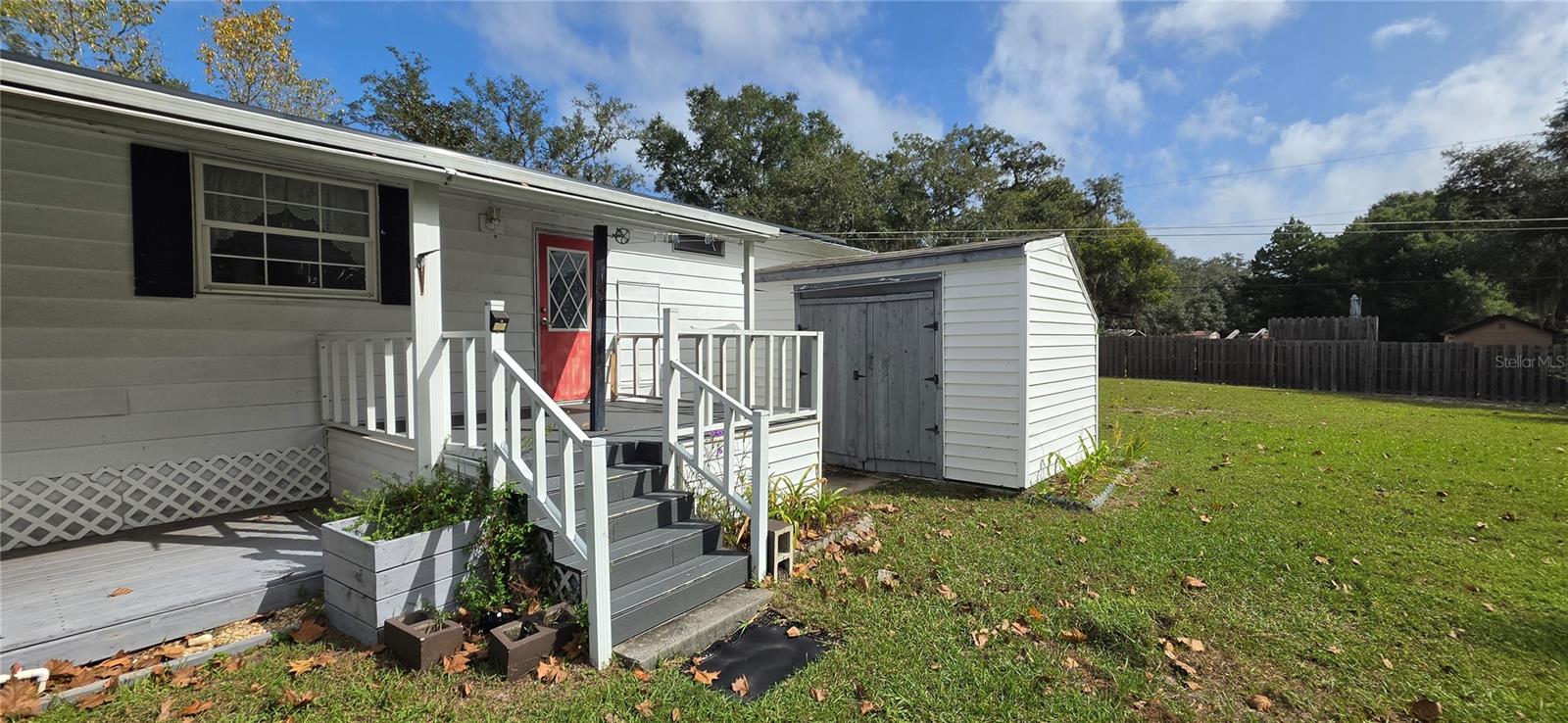 2nd Back Porch and Shed