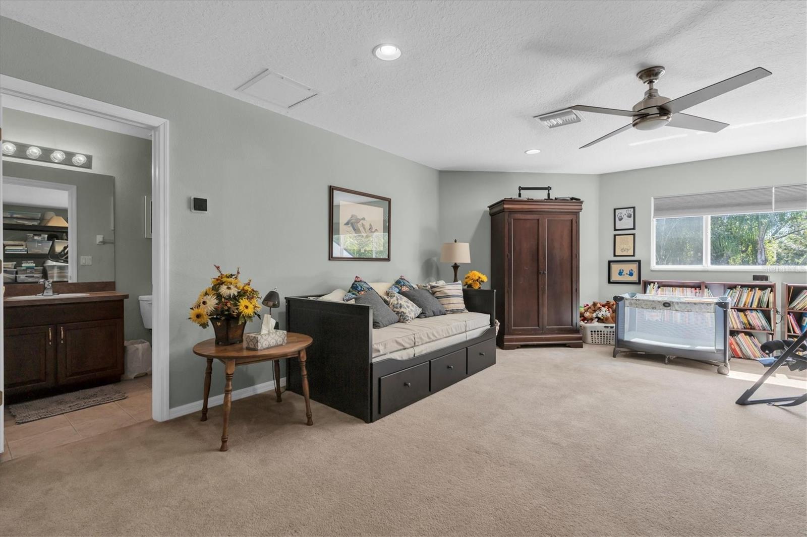 Upper level bonus room