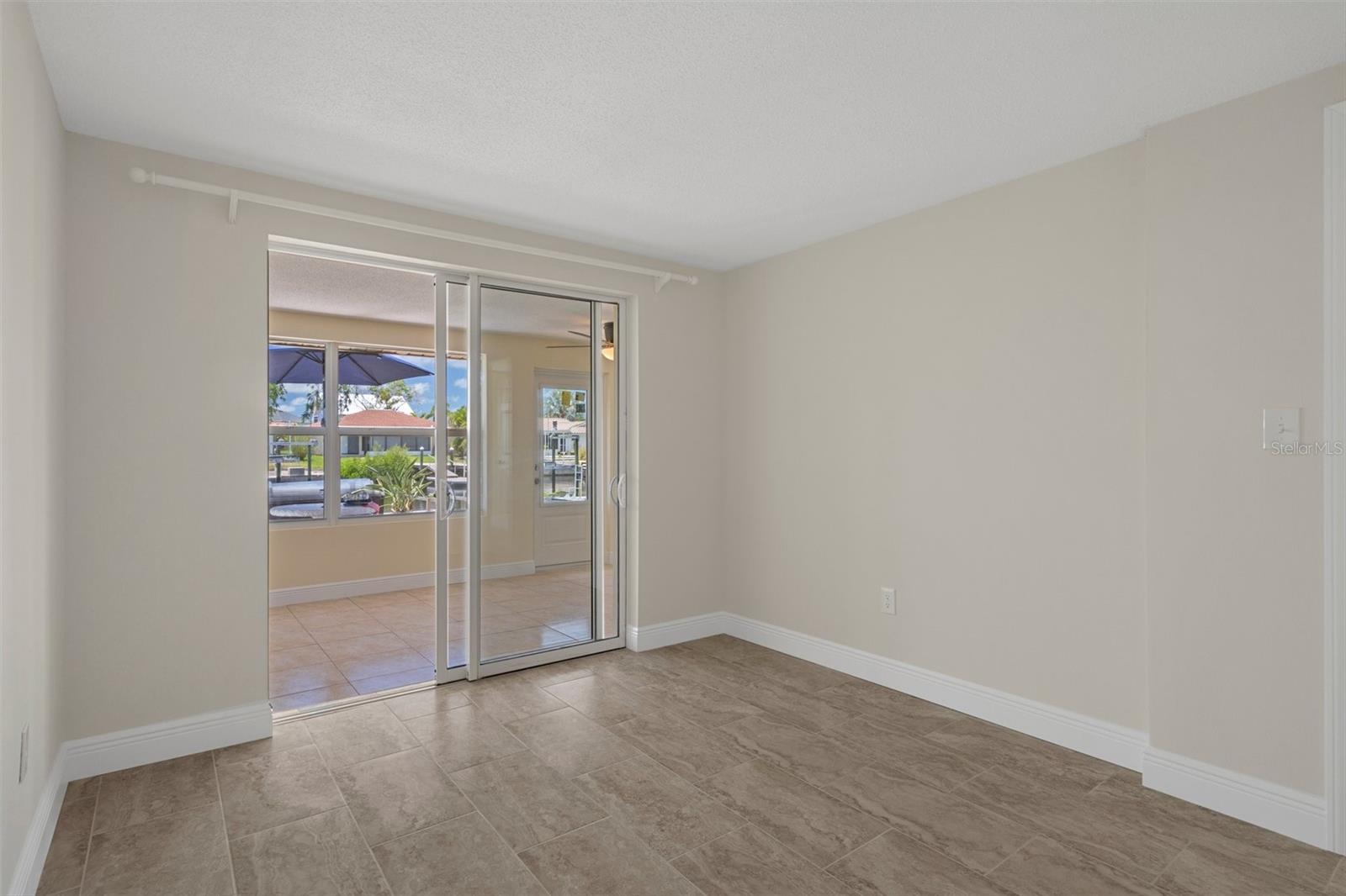 Bedroom 2, Family Room/Florida Room access