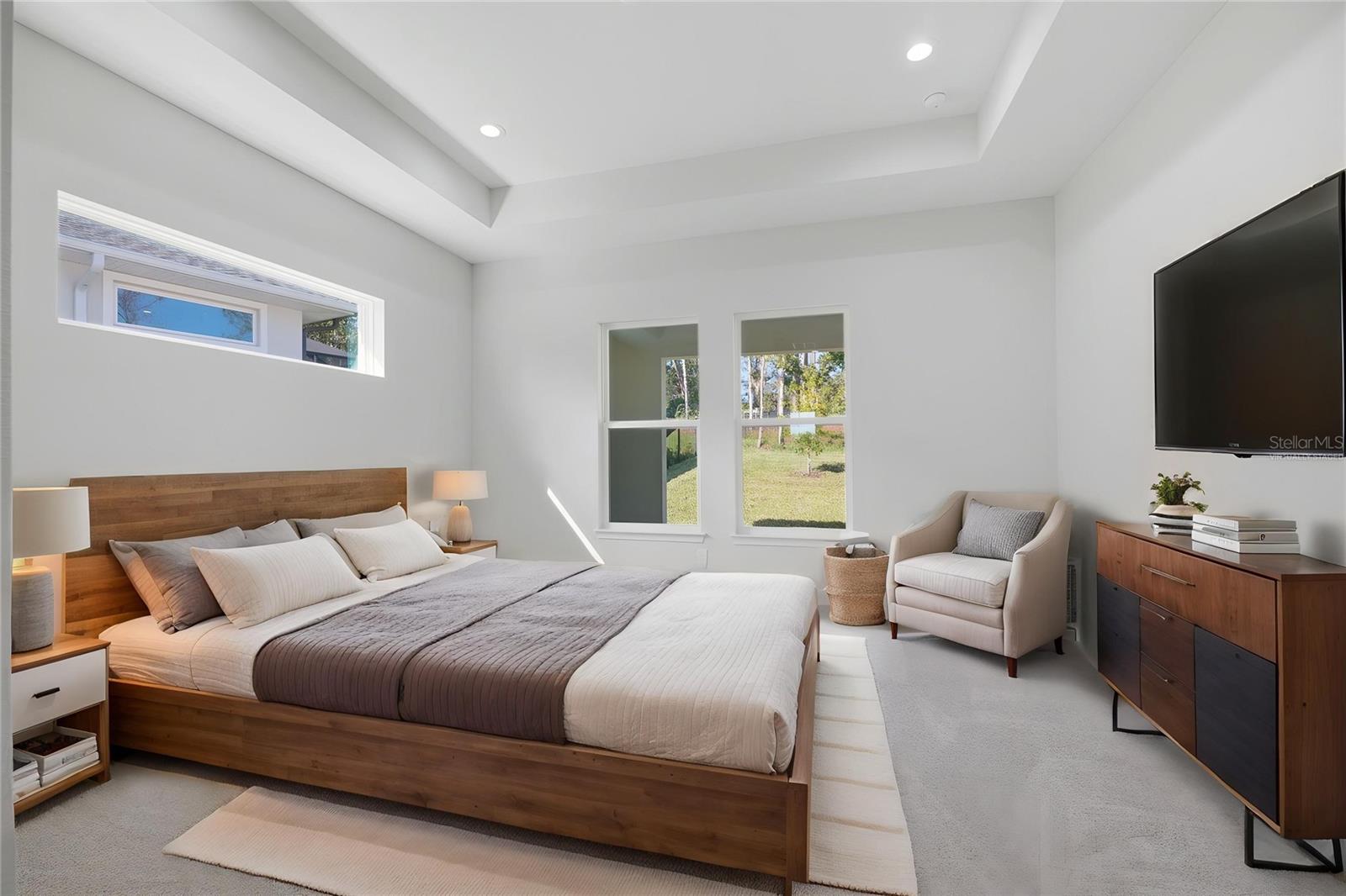 Primary Bedroom (Virtually Staged)