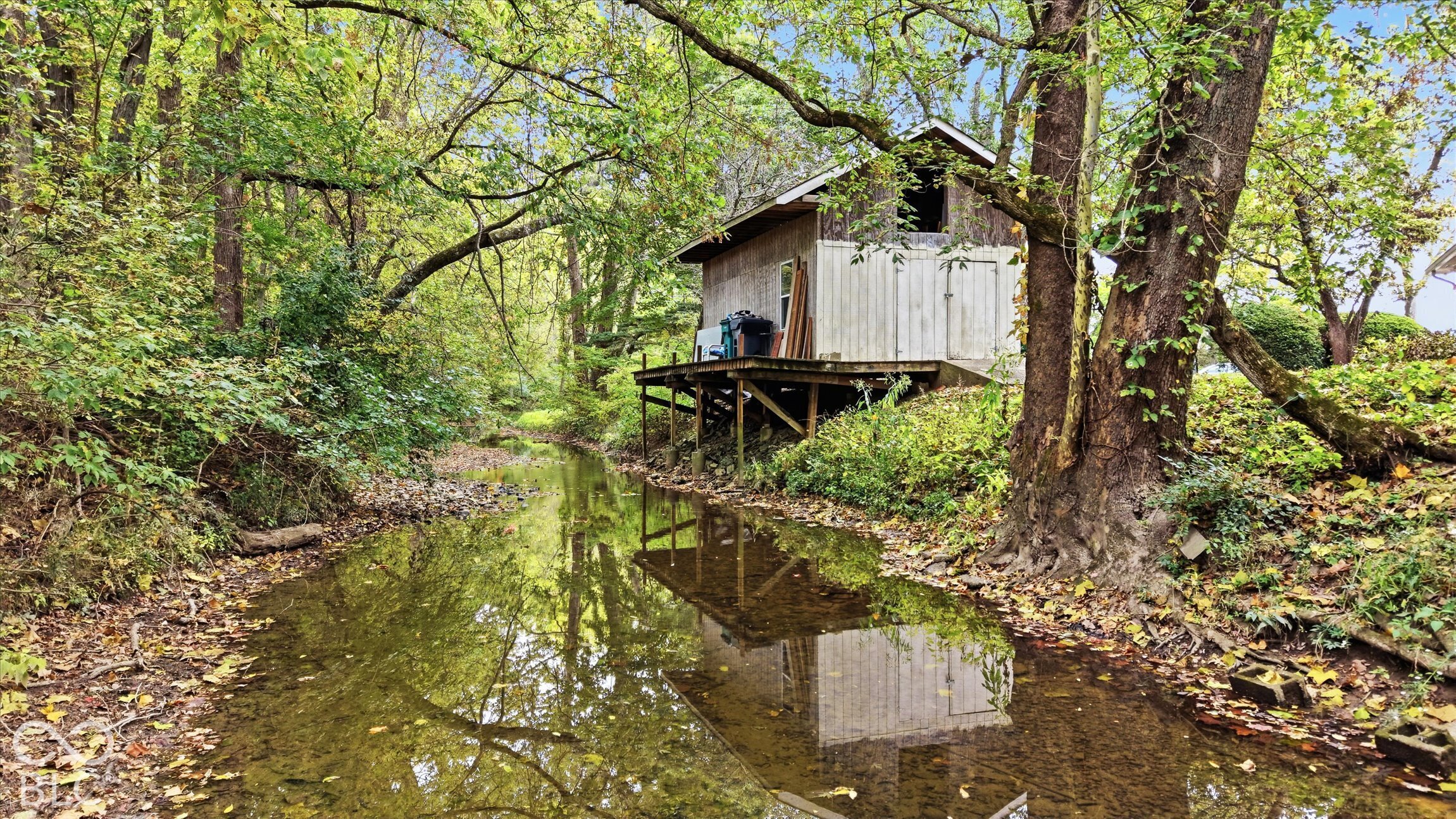 2 Story barn storage looking over the creek