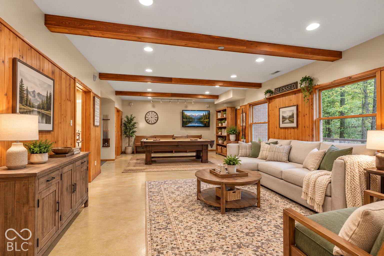 Virtually Altered - Beautiful walk-out basement.  Virtually stage.
