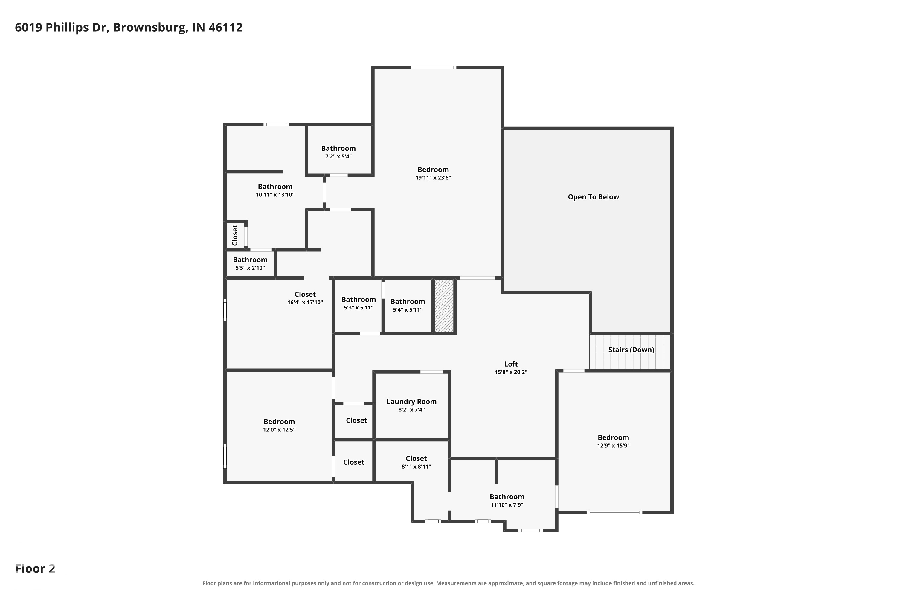 6019 Phillips Drive, Brownsburg, IN 46112