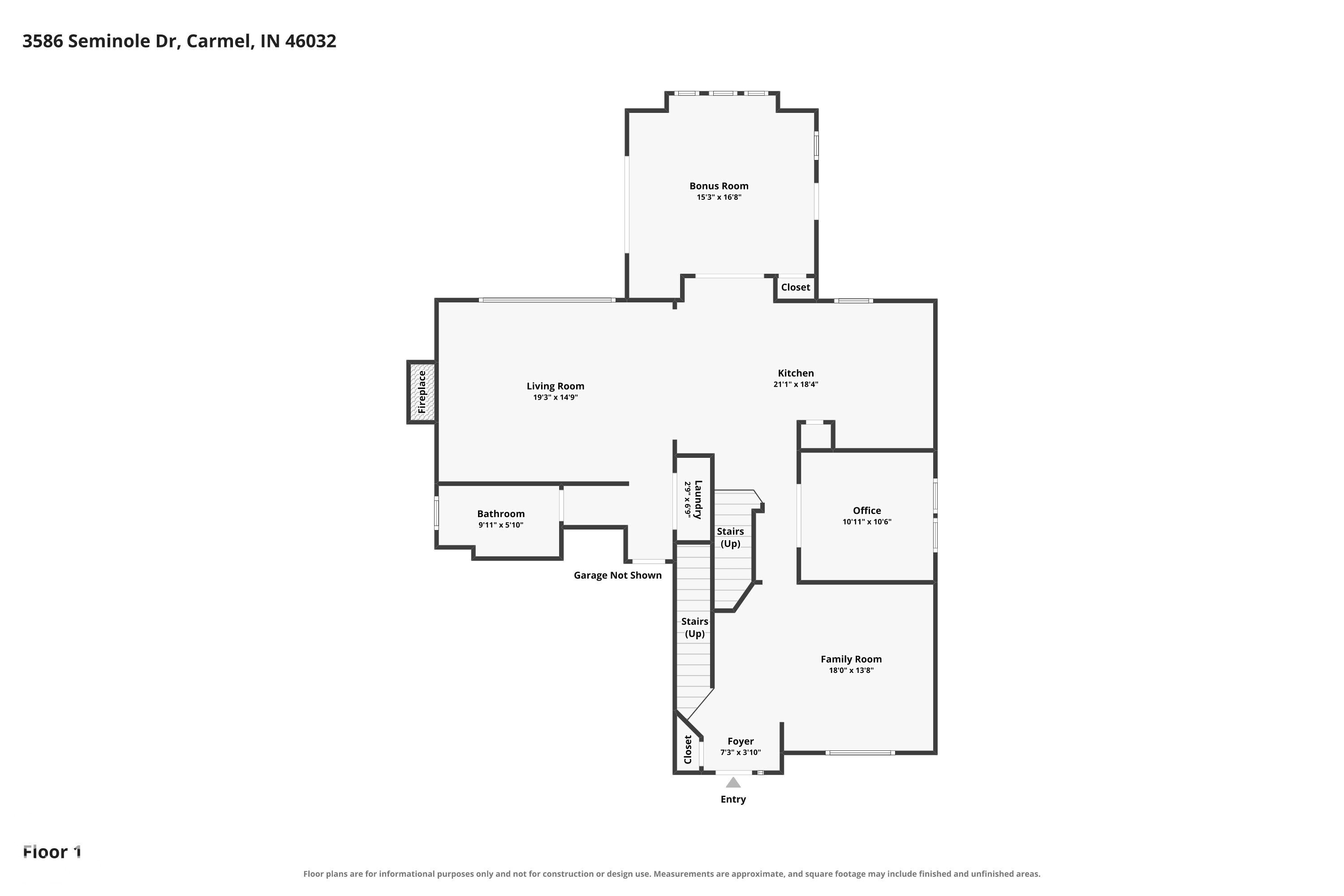 3586 Seminole Drive, Carmel, IN 46032 3586 Seminole Drive, Carmel, IN 46032
