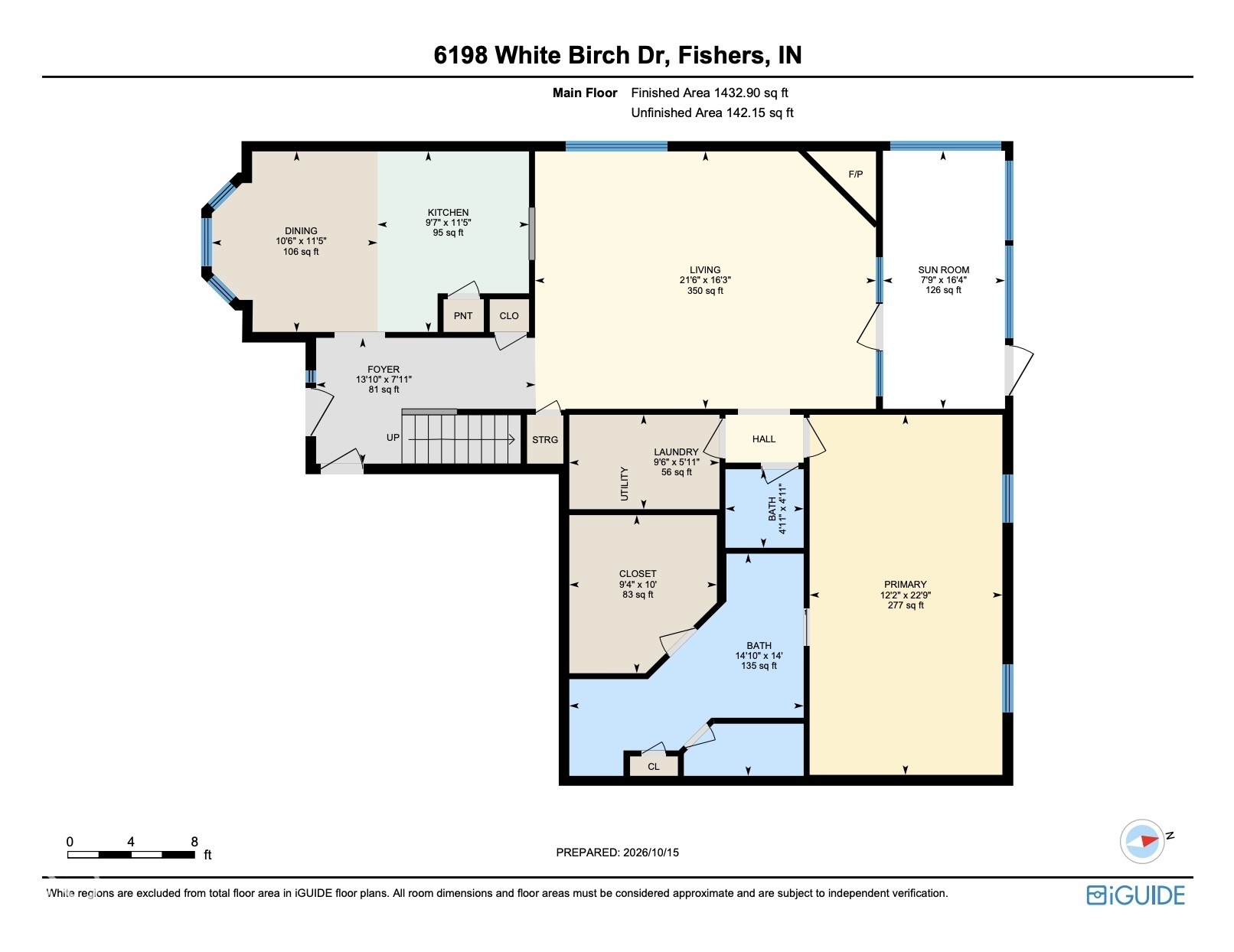 6198 White Birch Drive, Fishers, IN 46038