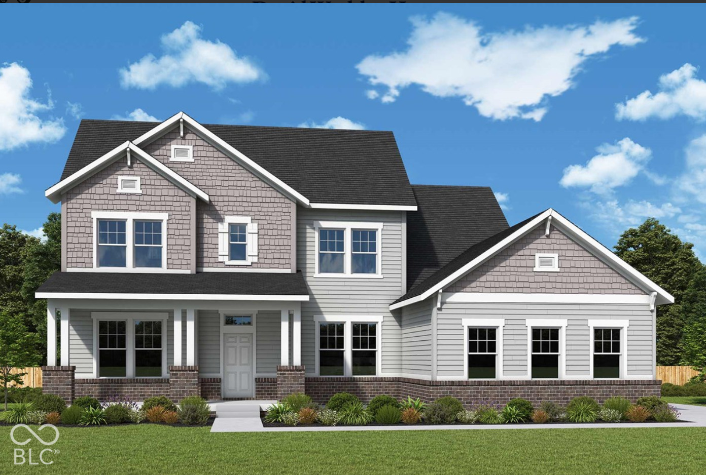 Photo is an artists rendering of exterior of future home. Photo is an artists rendering of exterior of future home.