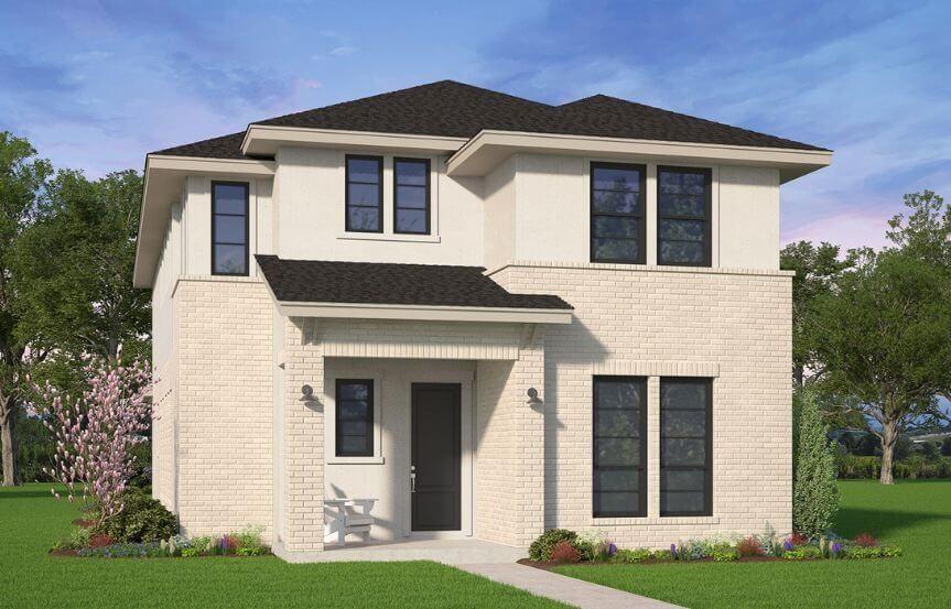 Brookfield Residential - Linfield Floorplan - Modern Prairie