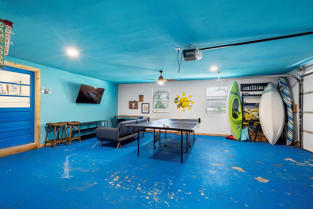 Garage Game Room