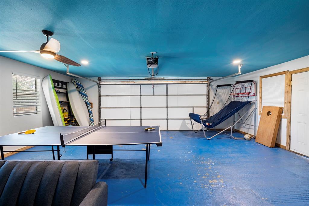 Garage Game Room