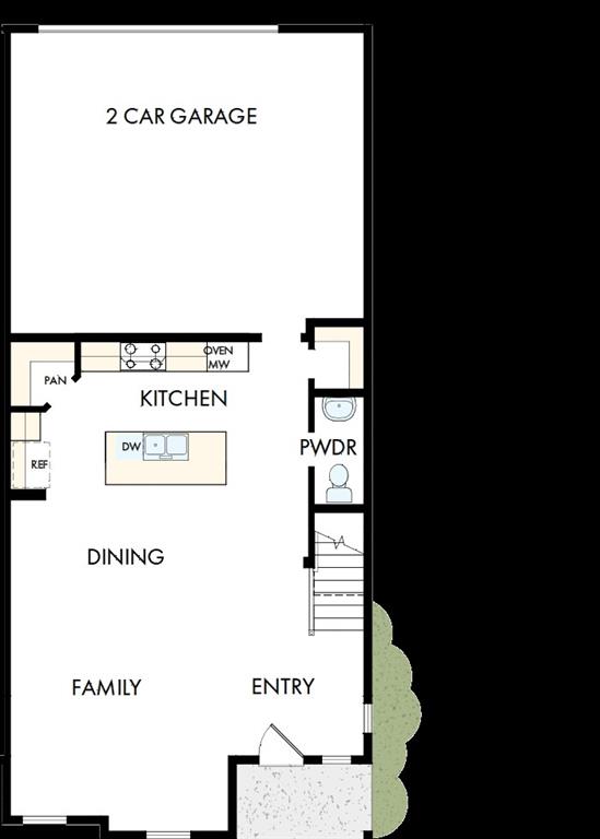 View of floor plan / room layout