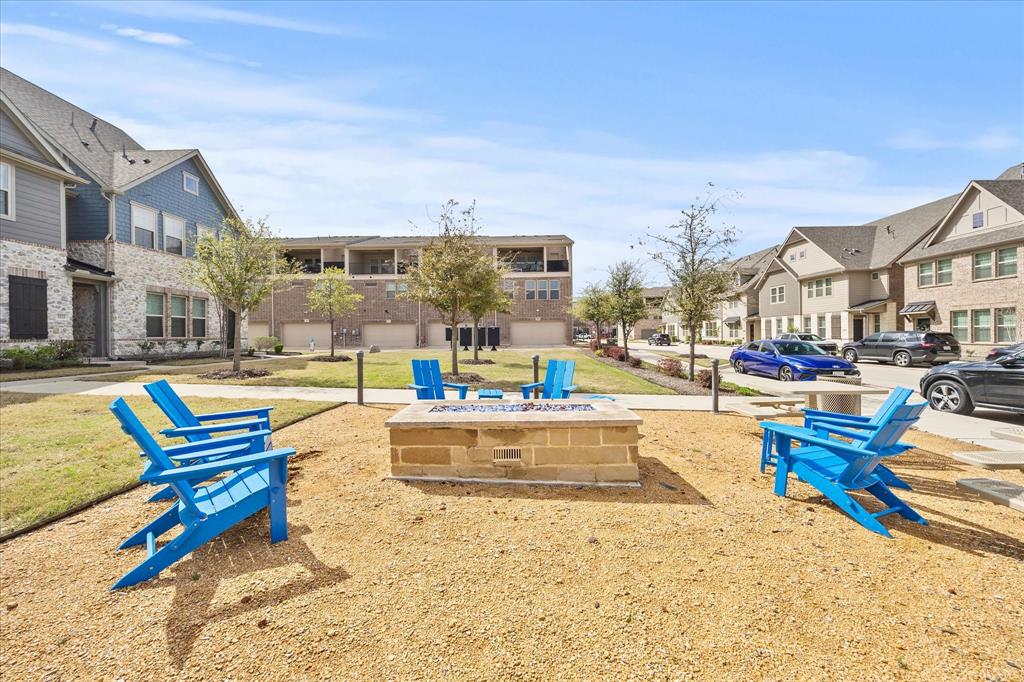 Fire pit area