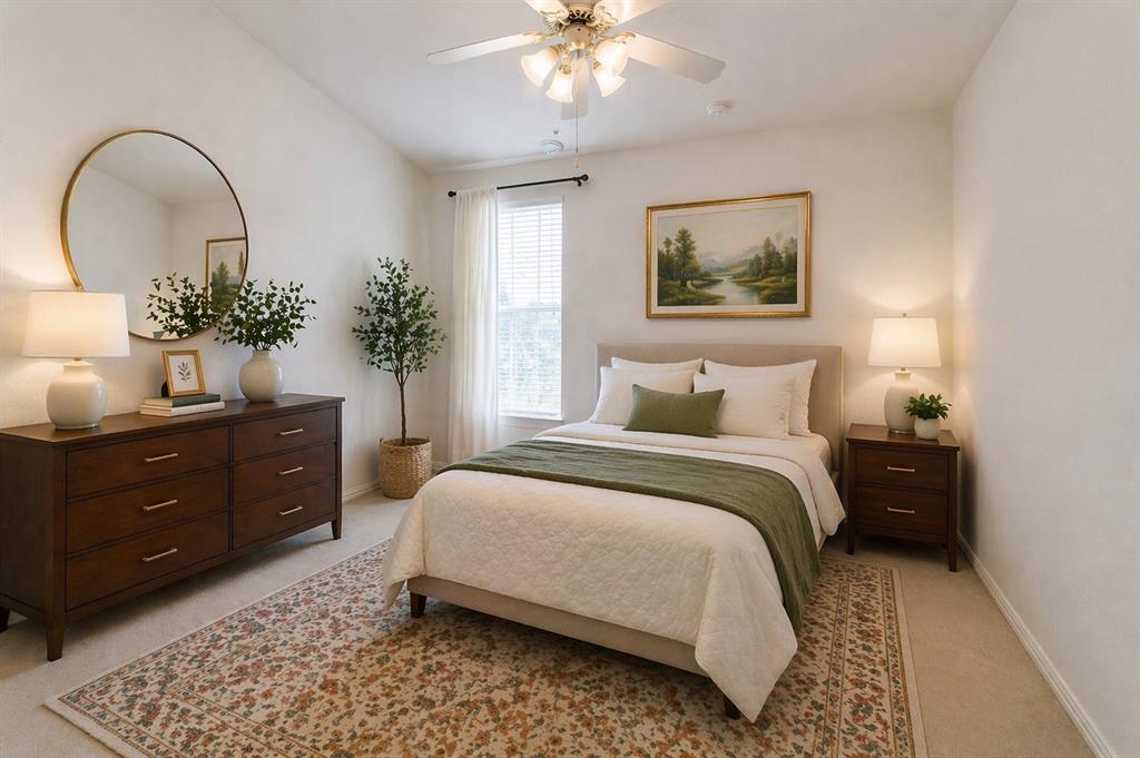 2nd bedroom - Virtually Staged