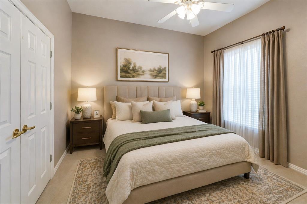 3rd bedroom - Virtually Staged